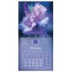 Календарь настенный перекидной 2027г, BRAUBERG, 12 листов, 28,5х28,5 см, 'Floral', 118425