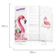 Подставка для книг и учебников ЮНЛАНДИЯ 'Flamingo', регулируемый наклон, металлическая, 237573