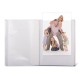 Фотоальбом BRAUBERG на 36 фотографий 10х15 см, мягкая обложка, 'Любовь', белый с рисунком ассорти, 390653