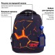 Ранец BRAUBERG FIT, 2 отделения, 'Лава', 38х27х14 см, 270617
