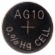 Батарейки КОМПЛЕКТ 10 шт GP Alkaline, 189A (G10, LR54), алкалиновые, отрывной блок, 1, 189FRA-2C10