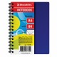 Блокнот МАЛЫЙ ФОРМАТ А6 105х145 мм, 80 л., гребень, пластик, клетка, BRAUBERG, 'Офисный', 125399
