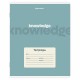Тетради ДЭК 24 л. КОМПЛЕКТ 10 шт. BRAUBERG, линия, обложка картон, 'KNOWLEDGE', 107345