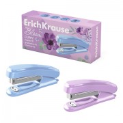 Степлер №10 ERICH KRAUSE 'Clippy Pastel Bloom', до 15 листов, ассорти, 61740