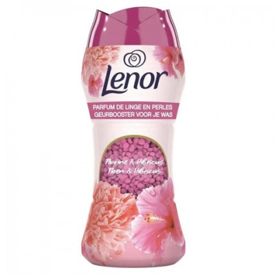 Кондиционер для белья в гранулах 210гр LENOR 'Pivoine & Hibiscus',пион и гибискус,042