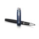 Ручка-роллер PARKER 'IM Blue Origin CT', корпус черный матовый, хромированные детали, черная, 2073477
