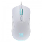 Мышь проводная DEFENDER Arga GM-049, 1200/1800/2400/3600 dpi, 5 кнопок + 1 колесо-кнопка, белый, 52048