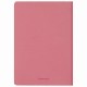 Тетрадь A5 (147х210 мм) 48 л., сшивка, в точку, кожзам SoftTouch, розовый, BRAUBERG 'RAINBOW', 403882