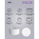 Бумага туалетная 170 м, VEIRO Professional (Система T2), КОМПЛЕКТ 12 шт., Comfort, 2-слойная, T204