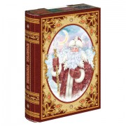 Подарок новогодний КНИГА 'Волшебство', 1200 г, НАБОР конфет, картонная упаковка, ГК-358