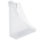 Лоток вертикальный для бумаг BRAUBERG ECO, 240х80х290 мм, сетчатый, прозрачный, 239016