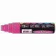 Маркер меловой 'POP-ART' РОЗОВЫЙ, 15 мм, стираемый, для гладких поверхностей, BRAUBERG, 151540