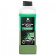 Автошампунь c активной пеной 1л GRASS ACTIVE FOAM POWER для сложных загрязнений, концентрат, 113140