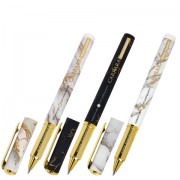 Ручка шариковая в футляре BRUNO VISCONTI 'DreamWrite Carrara', СИНЯЯ, корпус ассорти, 0,5 мм, 20-0264/61