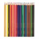 Карандаши цветные ГАММА 'Мультики', 24 цвета, заточенные, трехгранные, картонная упаковка, 05091809, 050918_09