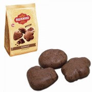 Пряники ЯШКИНО 'Шоколадные', в сахарной и шоколадной глазури, 350 г, ЯП901