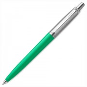 Ручка шариковая PARKER 'Jotter Orig Green', корпус зеленый, детали нержавеющая сталь, блистер, синяя, 2076058