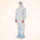 Комплект одноразовой одежды защитный КХ-87 (комбинезон, бахилы, маска), размер 56-58, ГЕКСА