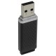 Флеш-диск 4 GB, SMARTBUY Quartz, USB 2.0, черный, SB4GBQZ-K