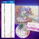 Картина стразами (алмазная мозаика), 30х40 см, ОСТРОВ СОКРОВИЩ 'Букет сирени', без подрамника, 663860