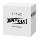 Кресло BRABIX 'Fly MG-396', с подлокотниками, сетка, серое/черное, 532085
