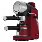 Кофеварка рожковая POLARIS PCM 4007A, 800 Вт, объем 0,2 л, 4 бар, подсветка, съемный фильтр, красная