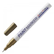 Маркер-краска лаковый MUNHWA 'Extra Fine Paint Marker', ЗОЛОТОЙ, 1 мм, нитро-основа, EFPM-07