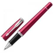 Ручка-роллер PARKER 'Urban Core Vibrant Magenta CT', корпус пурпурный глянцевый лак, хромированные детали, черная, 1931590