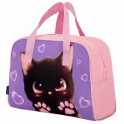 Сумка для занятий BRAUBERG с ручками, 35x25x15 см, 'Paw prints', 273289