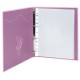 Папка-портфолио универсальная, 4 кольца, 20 файлов, 7БЦ матовая, BRAUBERG, 'Gentle', 117558
