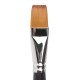 Кисть художественная профессиональная BRAUBERG ART 'CLASSIC', синтетика мягкая, под колонок, плоская, № 22, короткая ручка, 200706