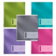 Тетради ДЭК 18 л. КОМПЛЕКТ 10 шт. BRAUBERG, клетка, обложка картон, 'ONE COLOUR', 107332