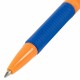 Ручка шариковая с грипом BRAUBERG 'ULTRA GT ORANGE', КОМПЛЕКТ 20 ШТУК, СИНЯЯ, линия 0,35 мм, 144058