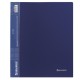 Папка на 2 кольцах BRAUBERG 'Диагональ', 25 мм, темно-синяя, до 170 листов, 0,8 мм, 221343