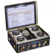 Чай HILLTOP 'Зодиак', коллекция листового чая и заварная ложка-ситечко в шкатулке, 200 г, F507