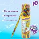 Карандаши с многоцветным грифелем ЮНЛАНДИЯ MAGIC, 28 штук, туба, круглые, грифель 3 мм, натуральное дерево, КОМПЛЕКТ, 880950