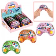 Водный тетрис мячики 'Единороги' 13,5х10х3,2 см, АССОРТИ, 3 вида, дисплей, 1TOY, Т26503