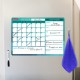 Планинг магнитный 'Месяц и Неделя' на холодильник 42х30 см, с маркером и салфеткой, BRAUBERG, 237854
