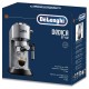 Кофеварка рожковая DELONGHI Dedica EC685.M, 1350 Вт, объем 1,1 л, ручной капучинатор, металлик