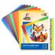Картон цветной А4 МЕЛОВАННЫЙ, 8 л., 8 цветов, в папке, ЛУЧ 'Школа творчества', 210х297 мм, 30С 1794-08