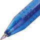 Ручка стираемая гелевая BRAUBERG, синяя, ВЫГОДНАЯ УПАКОВКА, КОМПЛЕКТ 12 штук, линия письма 0,35 мм, 880219