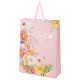 Пакет подарочный (1 штука) 33х13х45 см (XL), 'Flower Mix', ассорти, глиттер, фольга, ЗОЛОТАЯ СКАЗКА, 700825