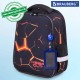 Ранец BRAUBERG FIT, 2 отделения, 'Лава', 38х27х14 см, 270617