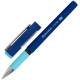Ручка шариковая с грипом BRAUBERG 'VIVID PASTEL', СИНЯЯ, SOFT TOUCH покрытие, узел 0,7 мм, линия письма 0,35 мм, 144399