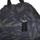 Рюкзак BRAUBERG СИТИ-ФОРМАТ универсальный, 'Black camouflage', черный, 41х32х14 см, 225367