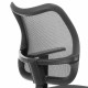 Кресло BRABIX 'Drive MG-350', с подлокотниками, сетка, черное, 532082