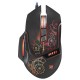 Мышь проводная DEFENDER KILL'EM ALL GM-480L, USB, 5 кнопок + 1 колесо-кнопка, оптическая, черная, 52480