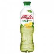 Чай холодный зеленый СВЯТОЙ ИСТОЧНИК со вкусом лимона 0,5 л, SF000295