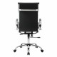 Кресло офисное BRABIX 'Energy EX-509', экокожа, хром, черное, 530862