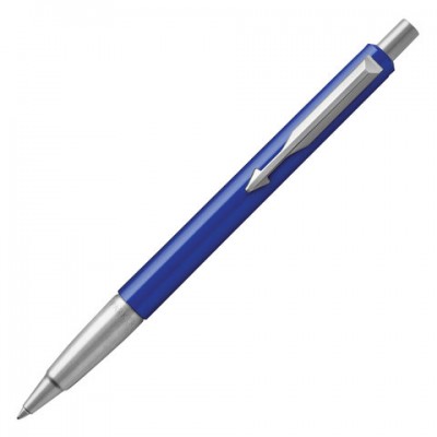 Ручка шариковая PARKER 'Vector Standard Blue CT', корпус синий, детали из нержавеющей стали, синяя, 2025419